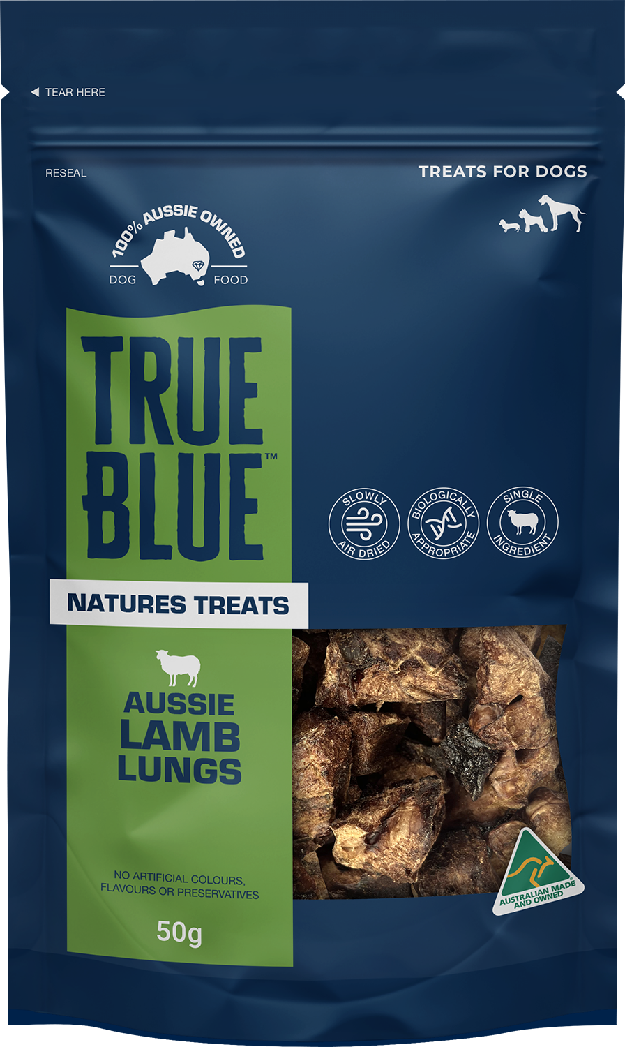 True Blue Aussie Lamb Lung 50Gm
