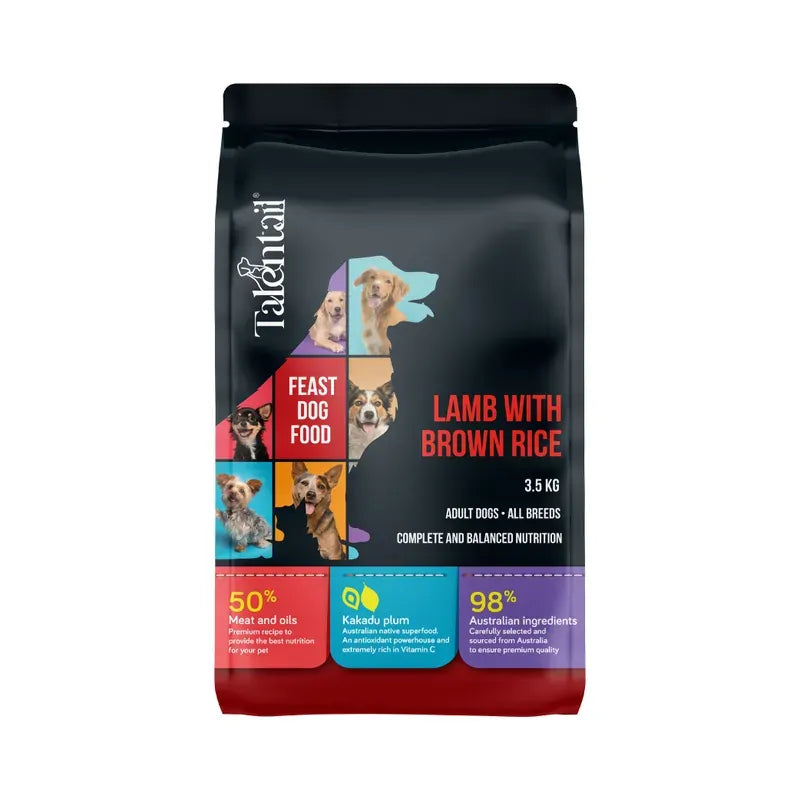 Talentail Premium Lamb With Brown Rice 3.5 Kg
