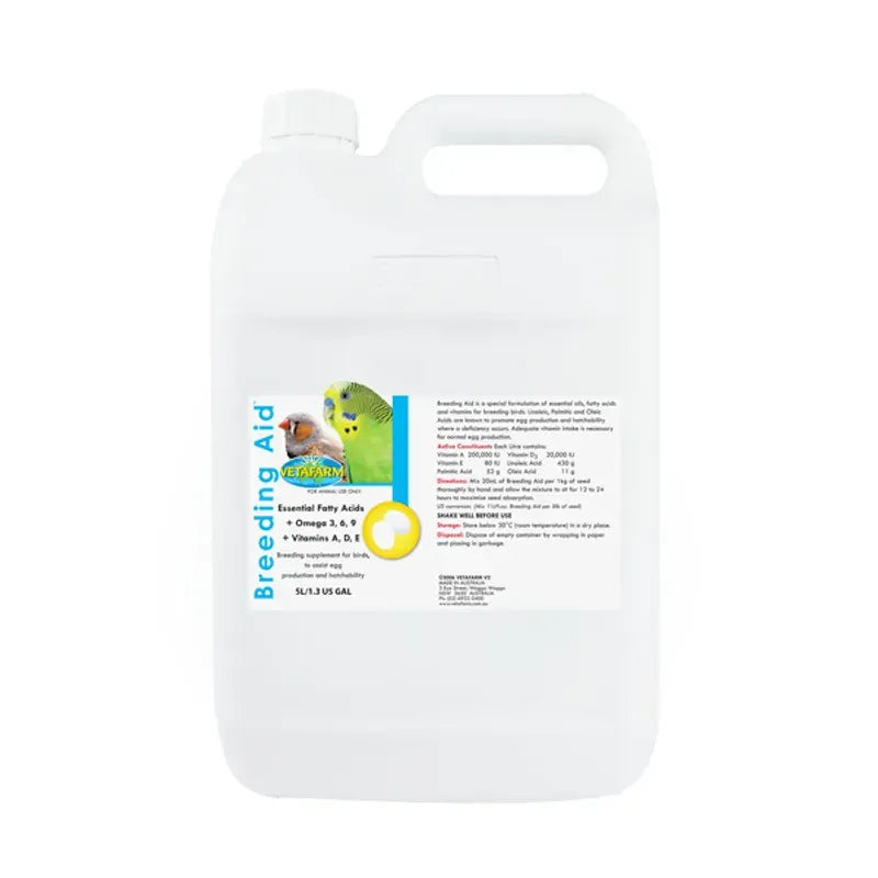 Vetafarm Breeding Aid 5L *Spec Ord*