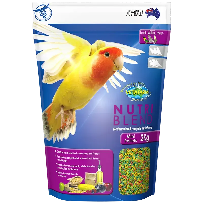 Vetafarm Nutriblend Pellets Mini 2Kg