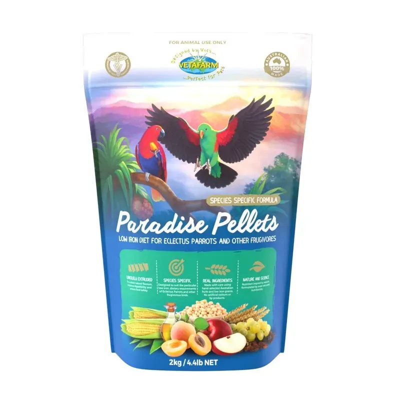 Vetafarm Paradise Pellets 2kg