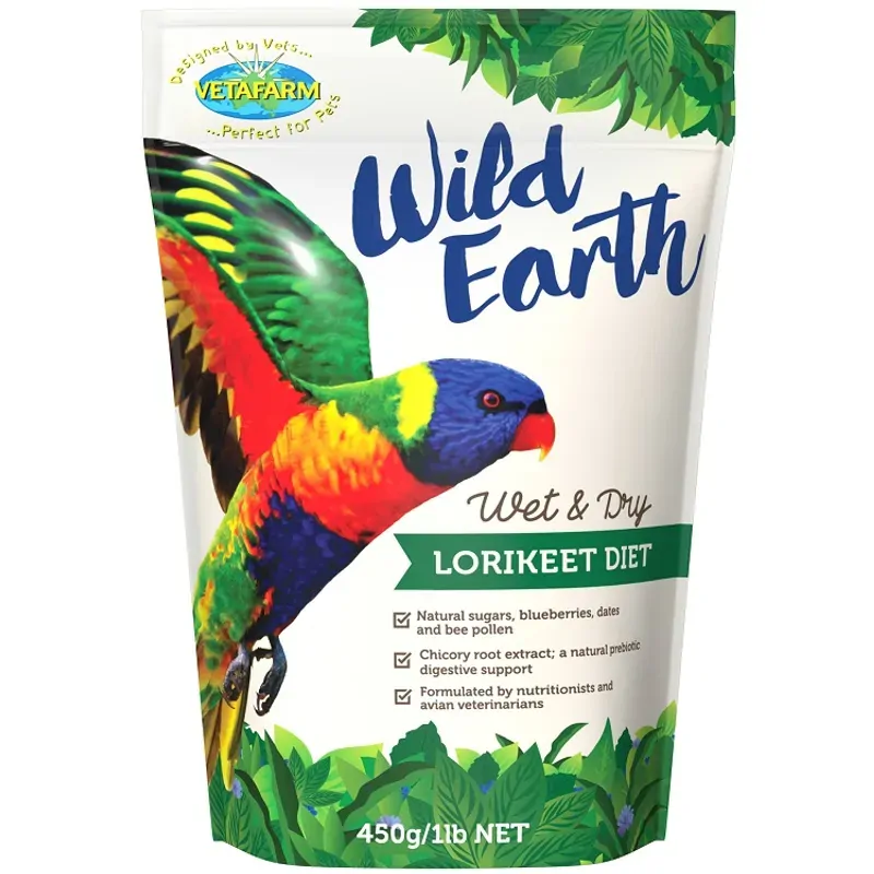 Vetafarm Wild Earth Lorikeet 10Kg