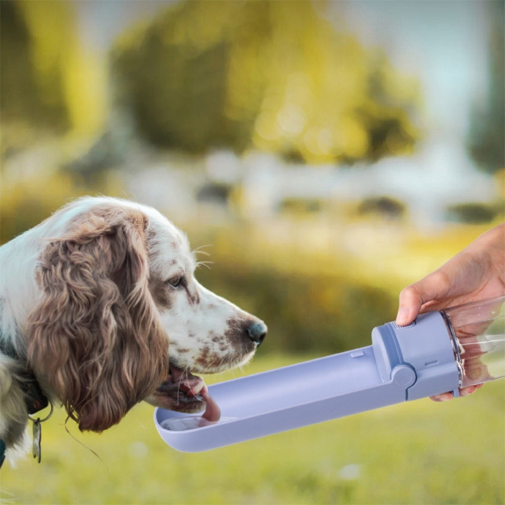 Ibiyaya PupOasis Fold & Go Dog Water Bottle - Lavender