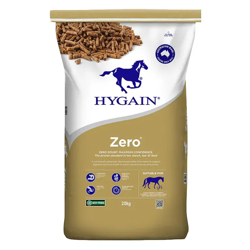 Hygain Zero Low Starch Fibre Pellet 20kg
