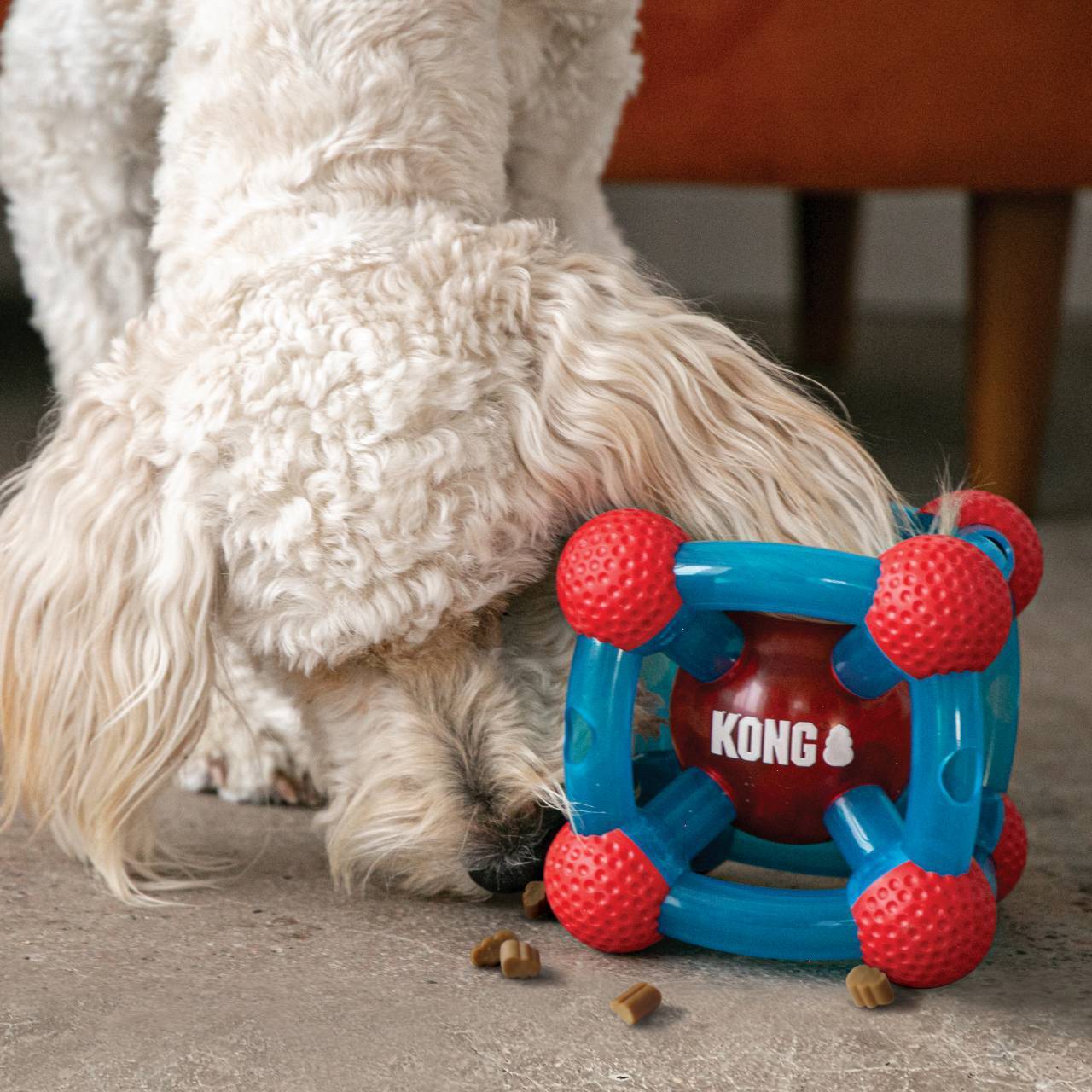 2 x KONG Rewards Tinker Treat Dispensing Dog Toy for Medium-Large Dogs