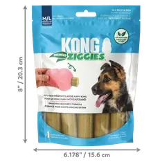 KONG Enhanced Ziggies Puppy Treats Medium/Large 227g