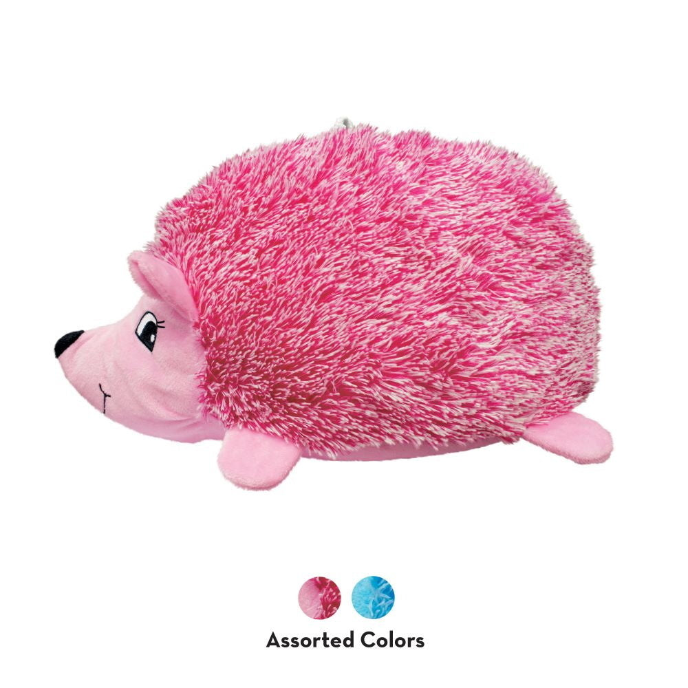 2 x KONG Comfort Hedgehug Puppy Plush Dog Toy - Assorted Colours - Large