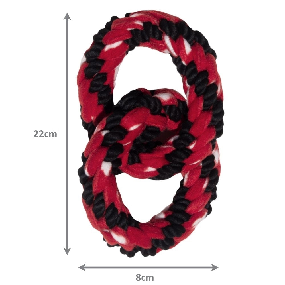 2 x KONG Signature Rope Double Ring Extra Large