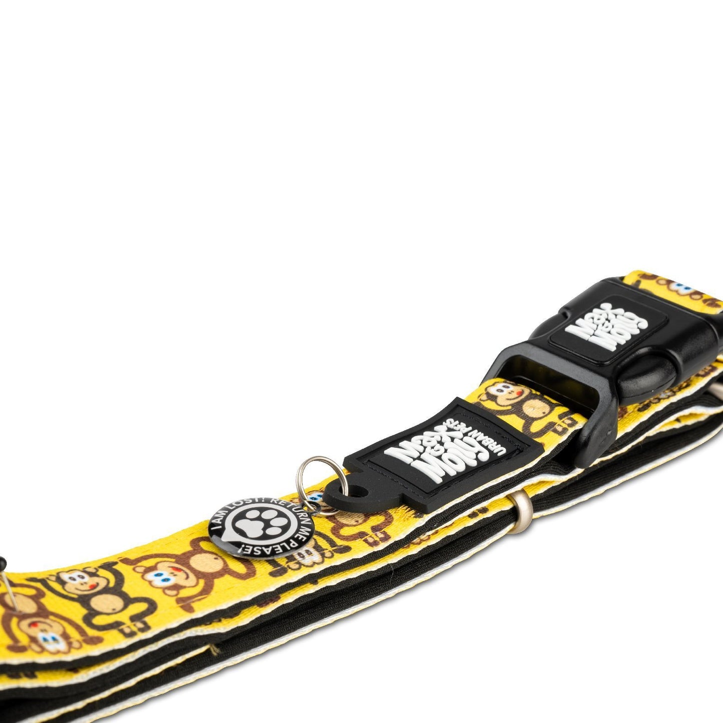 Max & Molly Smart ID Dog Collar - Monkey Maniac - X-Small