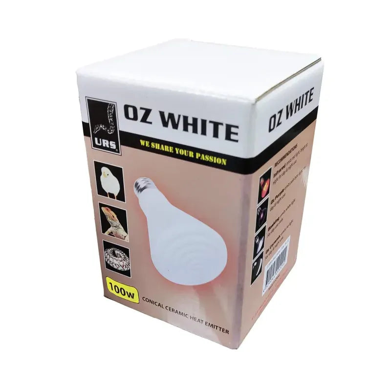 Urs Oz White Ceramic 100W