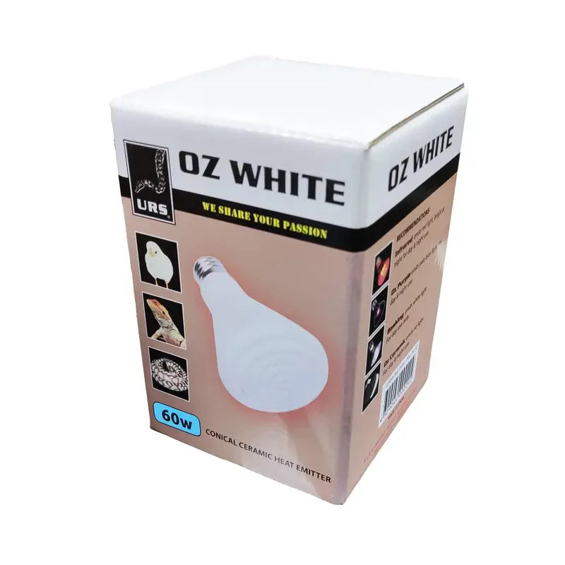 Urs Oz White Ceramic 60W