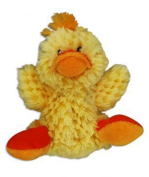 3 x KONG Plush Platy Duck Small