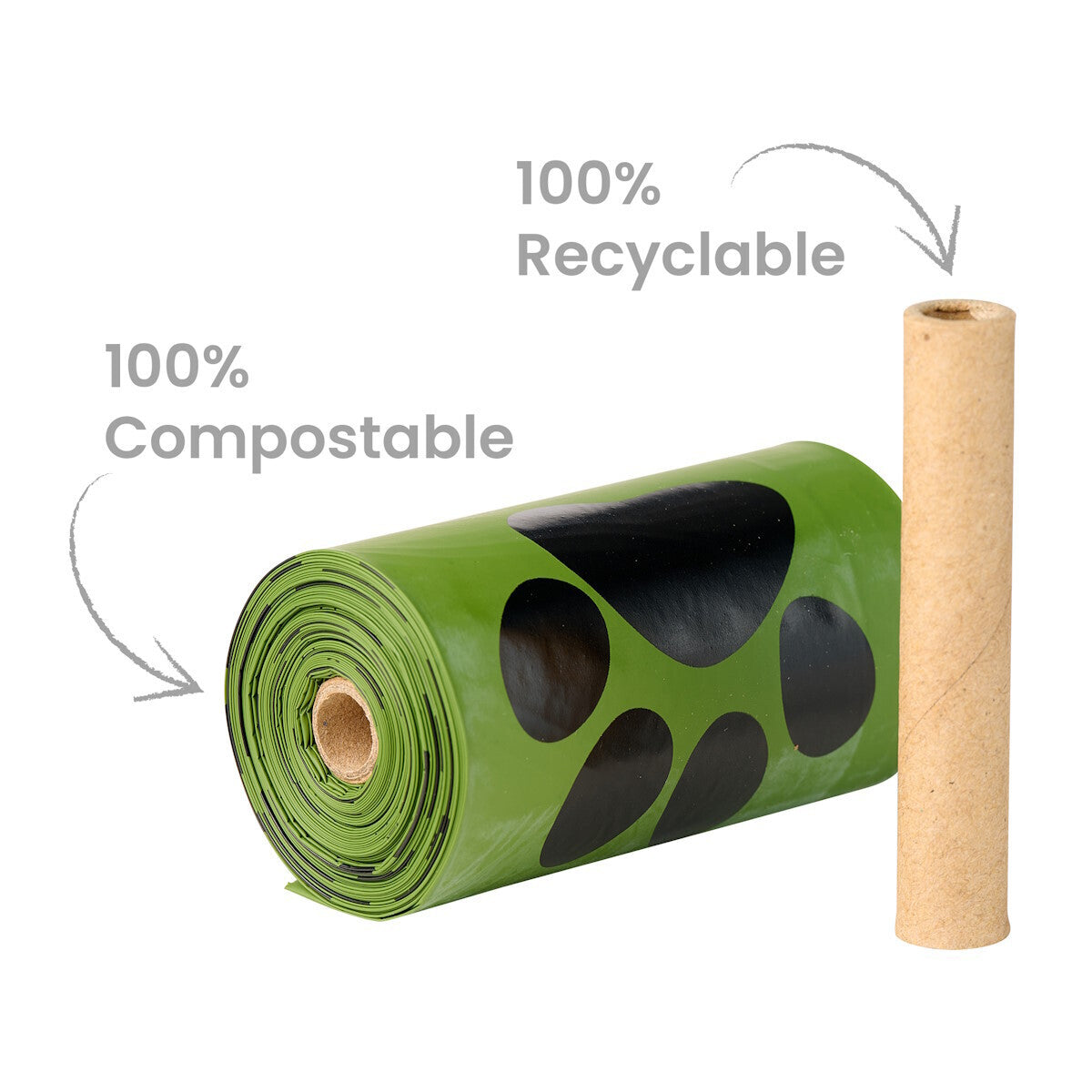 Oh Crap Compostable Dog Poop Bags - Retail Display box of 12 units