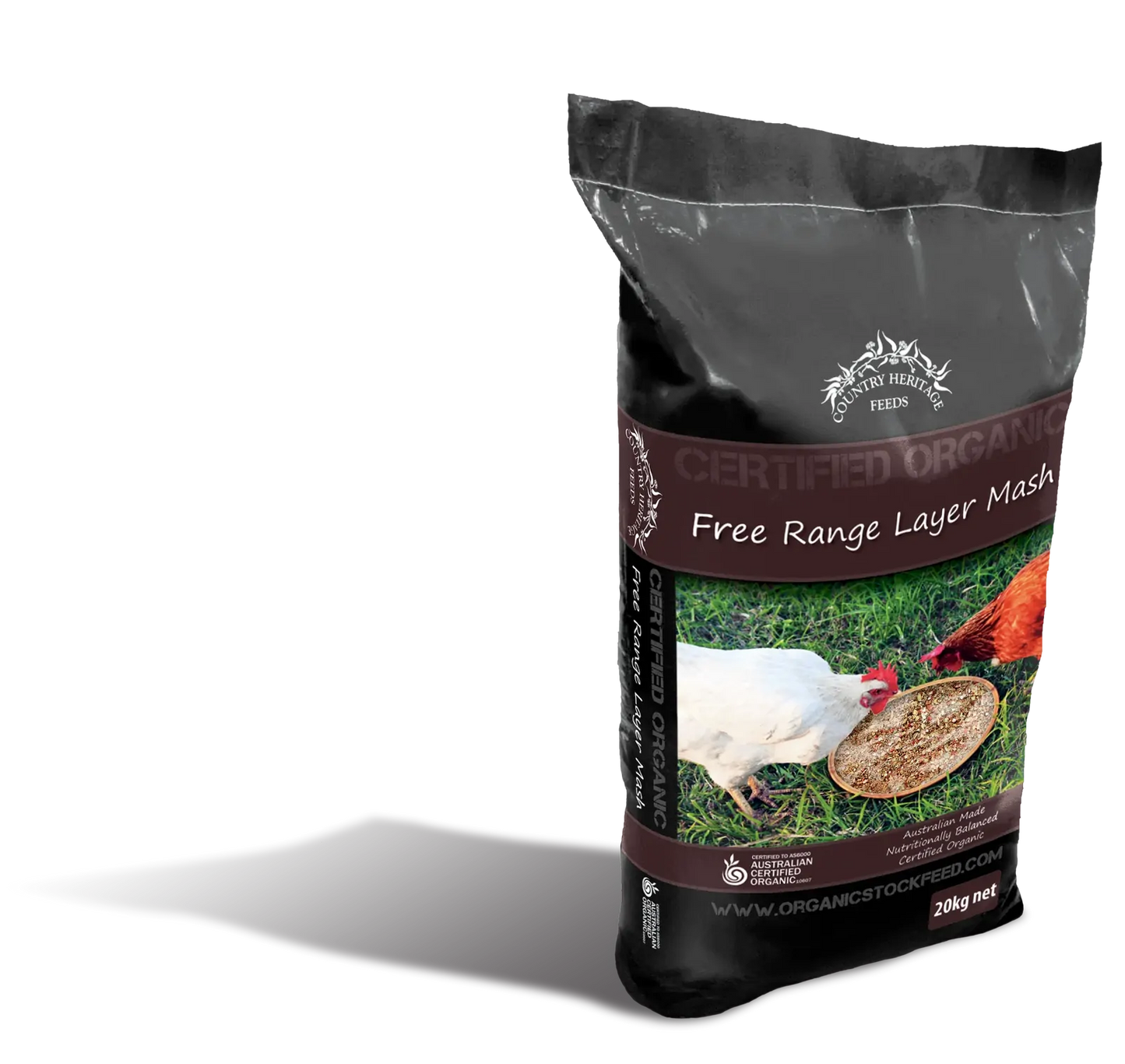 Country Heritage Organic Free Range Layer Mash 20kg