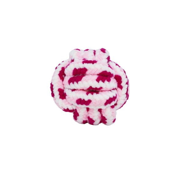 3 x KONG Rope Knot Ball Fetch Dog Toy for Puppies - Large