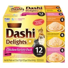Inaba Dashi Delights Cup Chicken Variety 12Pk