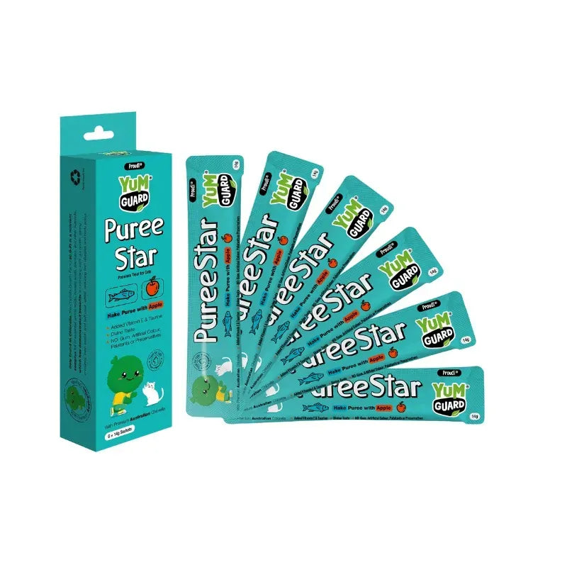 Yumguard Puree Star Hake With Apple 14Gx6