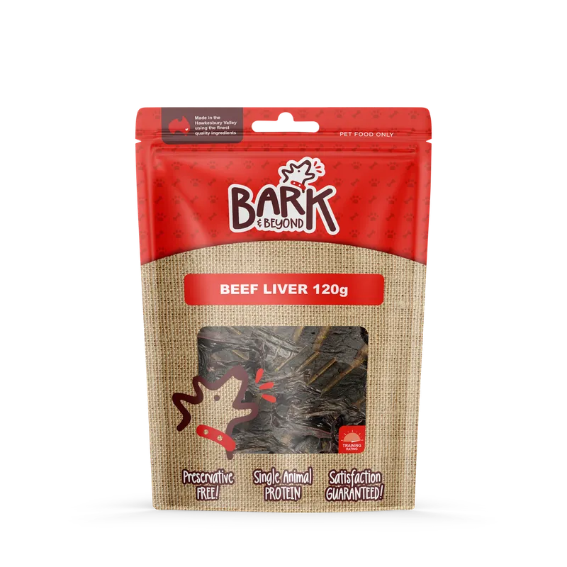 Bark & Beyond Beef Liver 120G