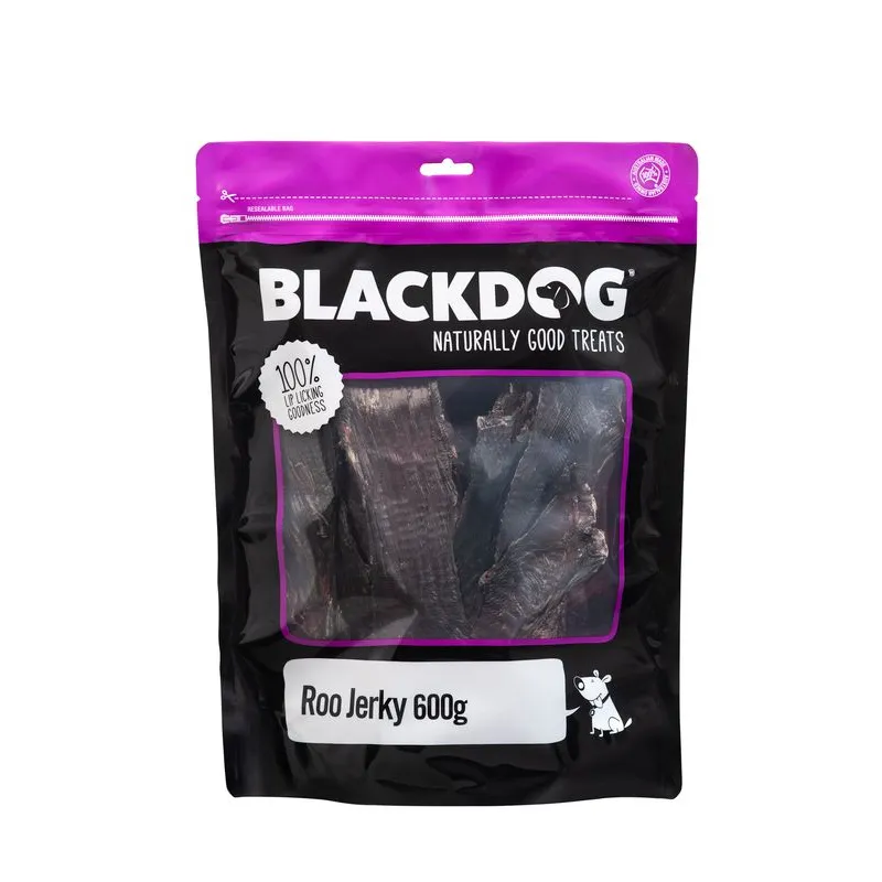 Black Dog Roo Jerky 600g