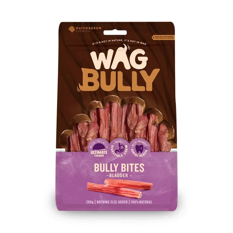 Wag Bully Bites 200G