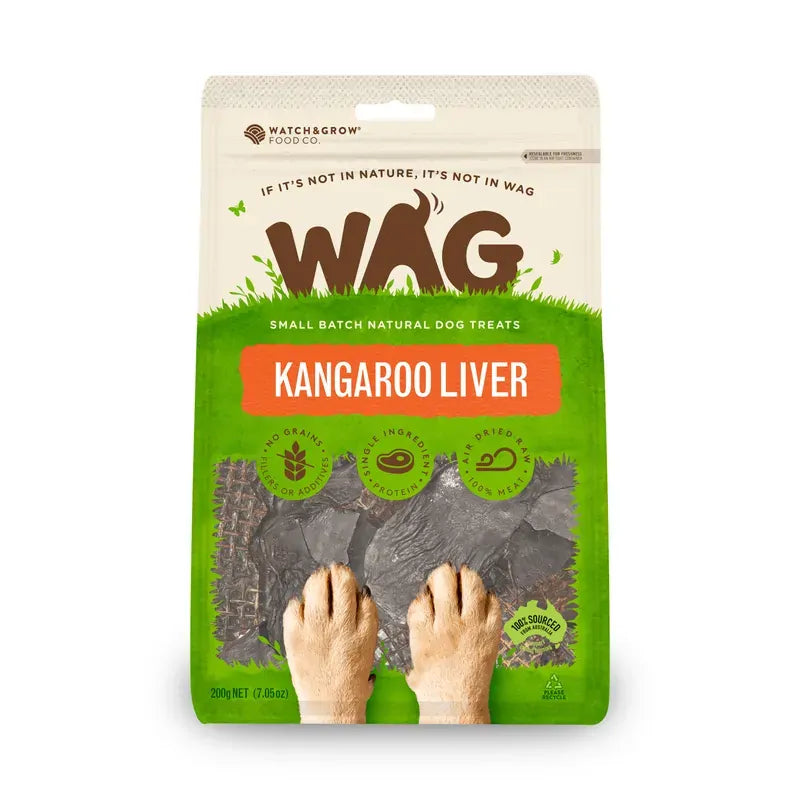 Wag Kangaroo Liver 200G