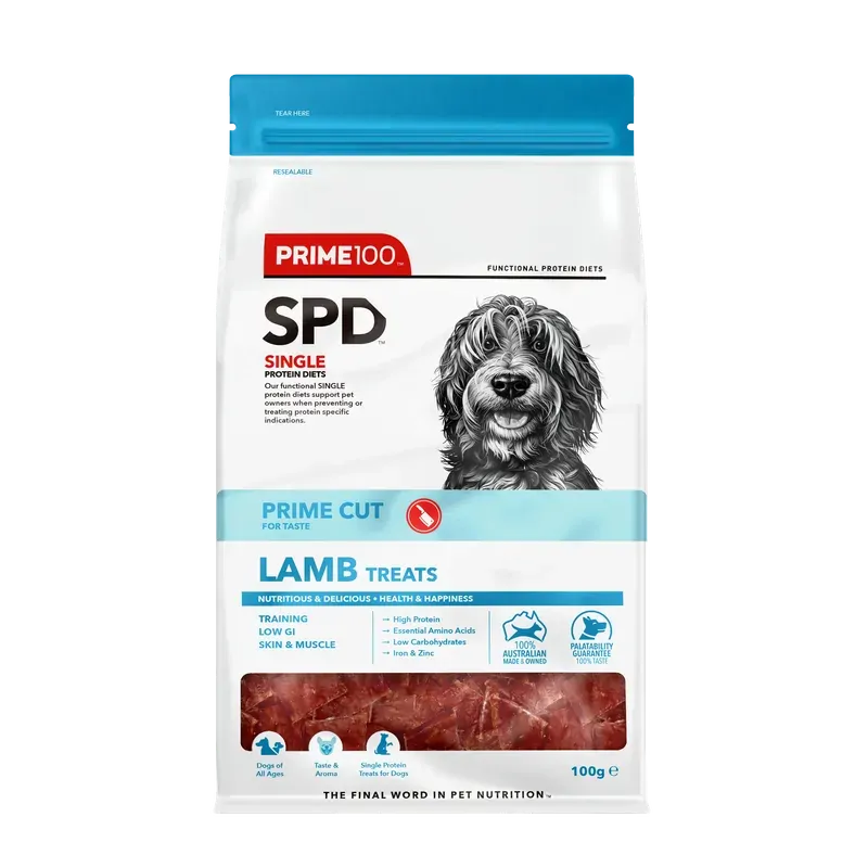 Spd Prime Cut Lamb Treats 100G
