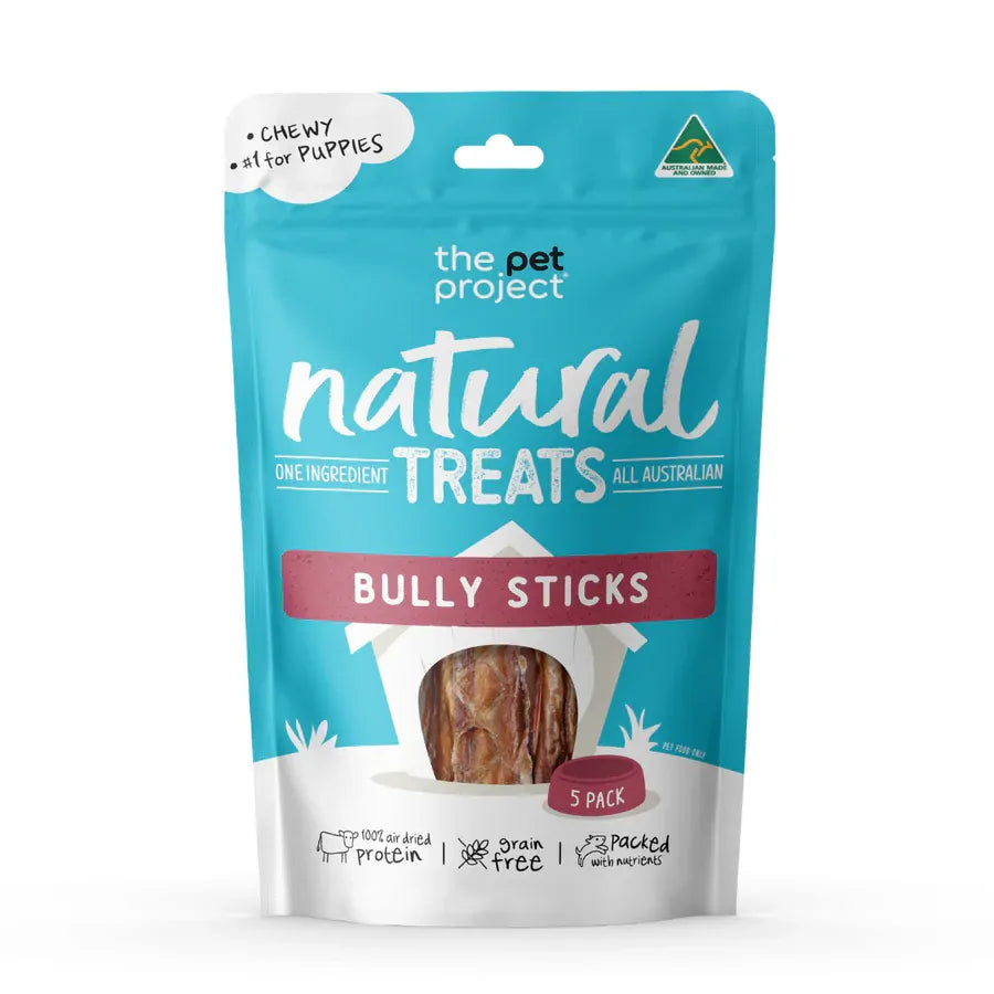 The Pet Project Bully Sticks 5Pk