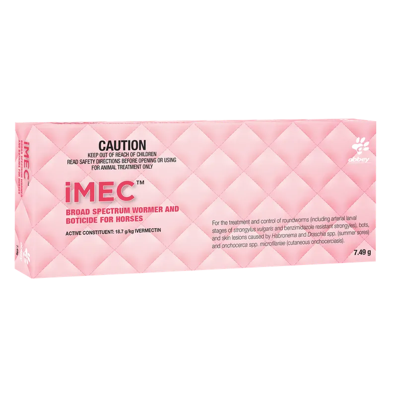 Abbey Labs Imec Broad Spectrum Wormer And Boticide 7.49G