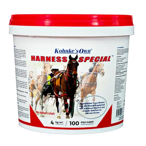 Kohnke's Own Harness Special Supplement 4kg Bucket