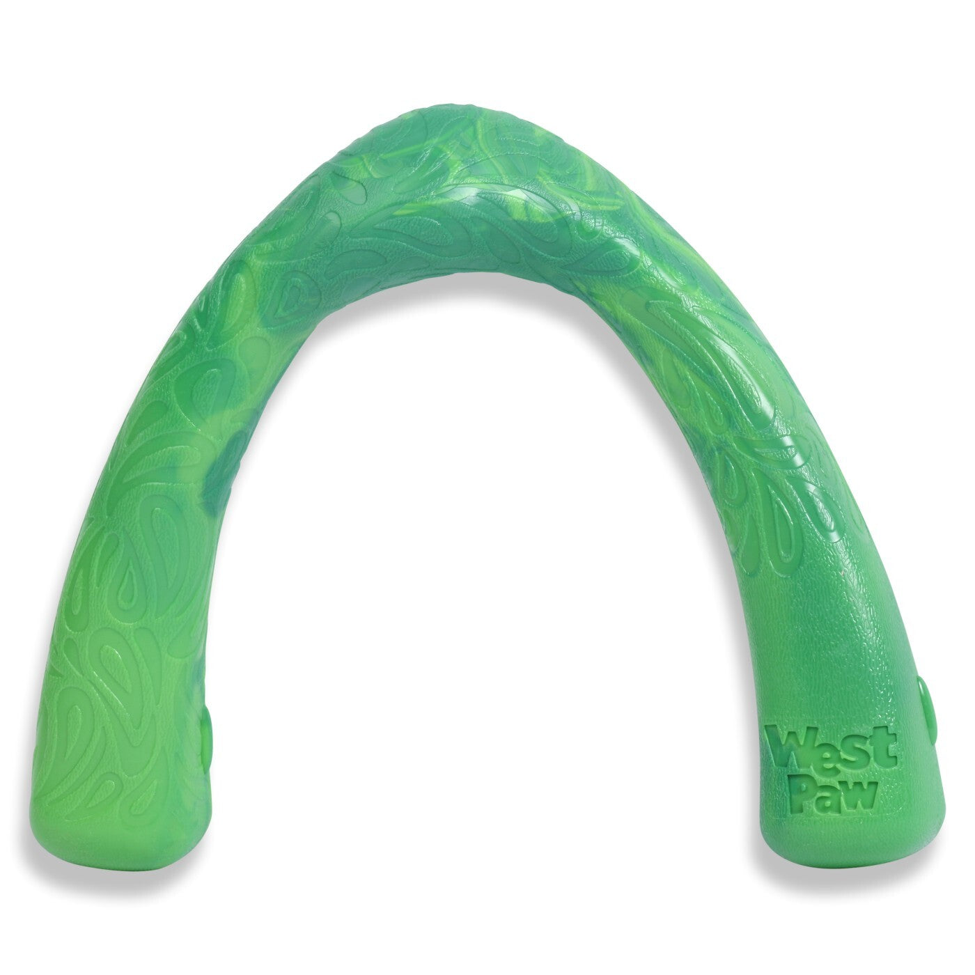 West Paw Seaflex Recycled Plastic Tug Dog Toy - Snorkl Hibiscus