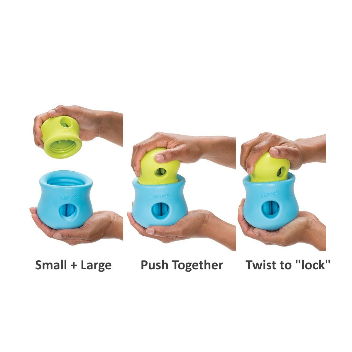 West Paw Toppl Treat Dispensing Dog Toy - X-Large - Green