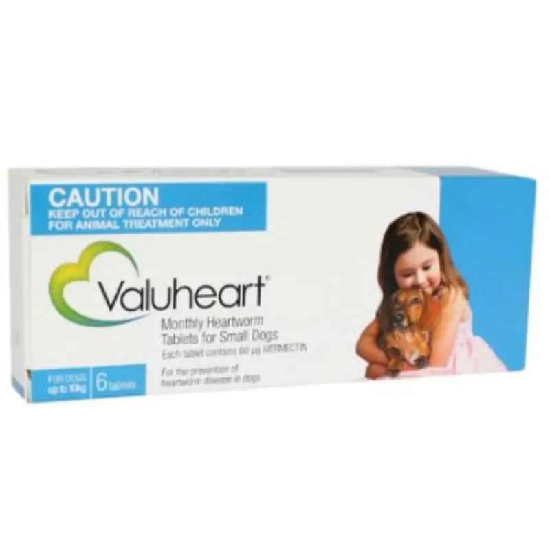 Valuheart Dog Up To 10Kg - Blue 6S Small