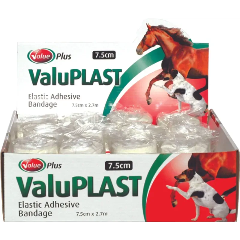 ValuPlast Elastic Adhesive Bandage 7.5cm