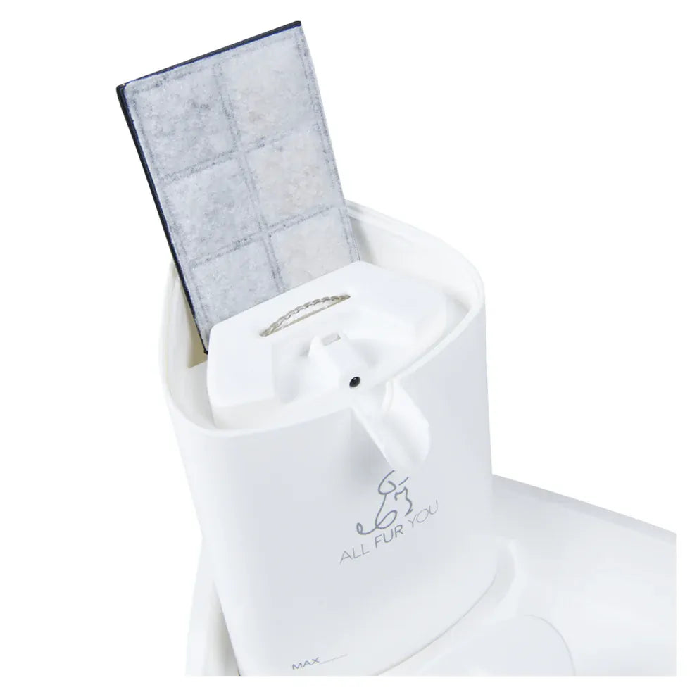 All Fur You Seashell Water Fountain Filters 4 Pk