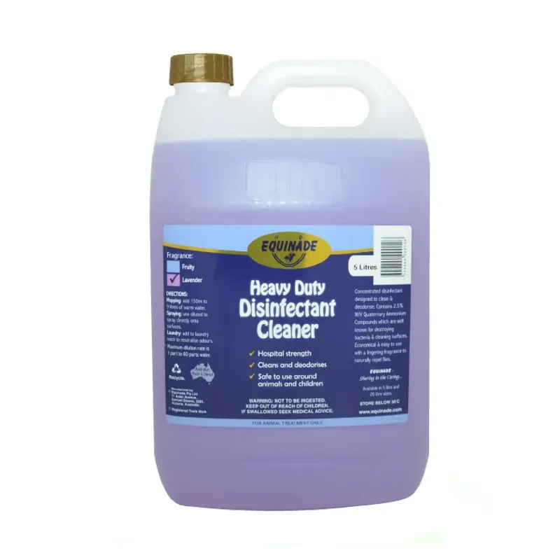 Equinade Heavy Duty Disinfect Cleaner Lavender 5L