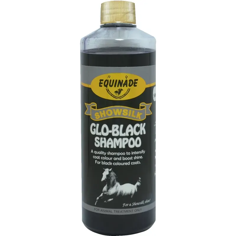 Equinade Showsilk Glo Black Shampoo 500Ml