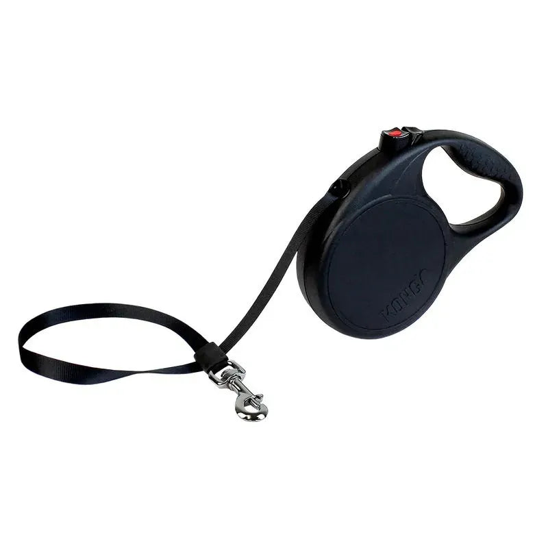 Kong Trail Retractable Leash Black Small