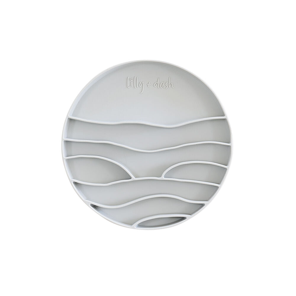 Lilly + Dash Lick Mat Insert For Large Pet Bowl Cloud