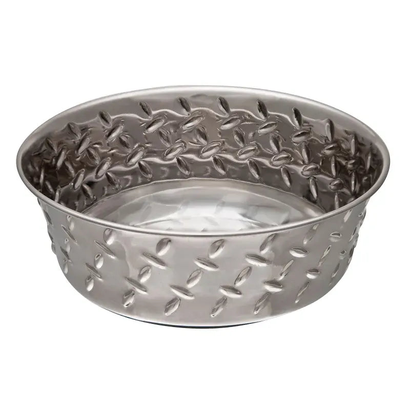 Loving Pets Diamond Plate Bowl Medium 1.9L