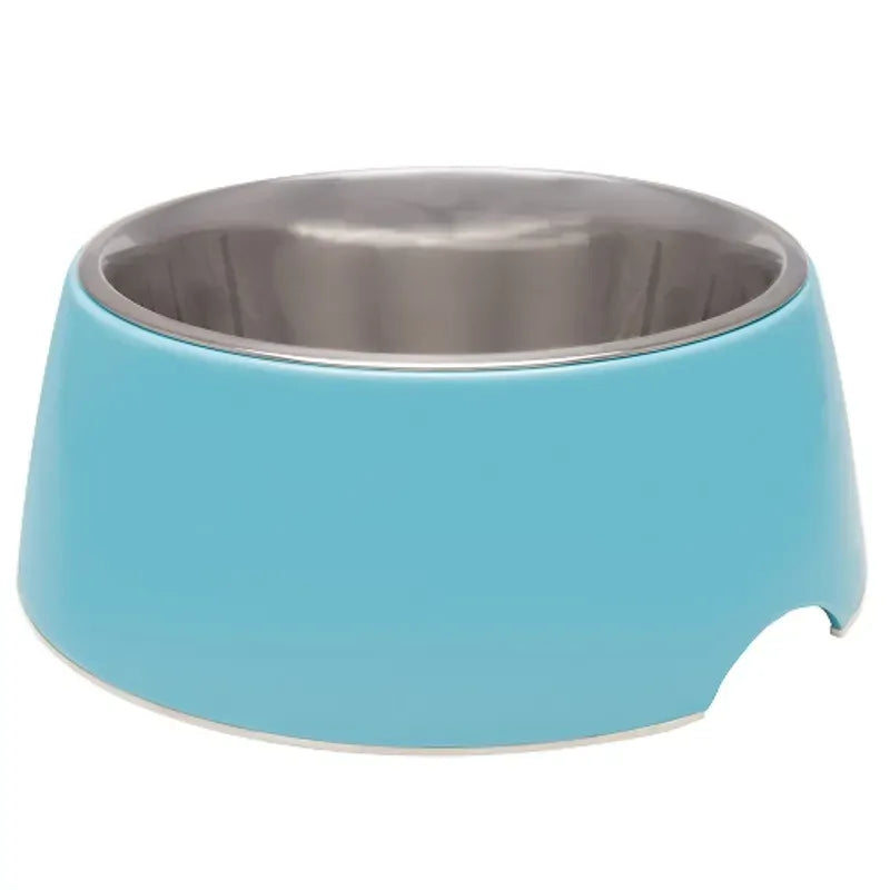 Loving Pets Retro Bowl Electric Blue Large