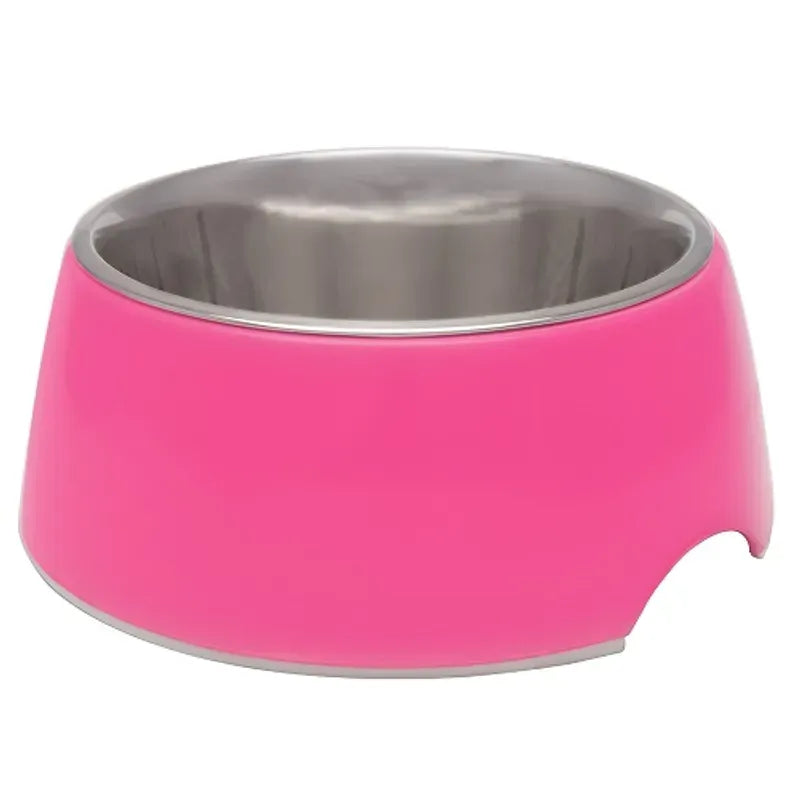 Loving Pets Retro Bowl Hot Pink Small