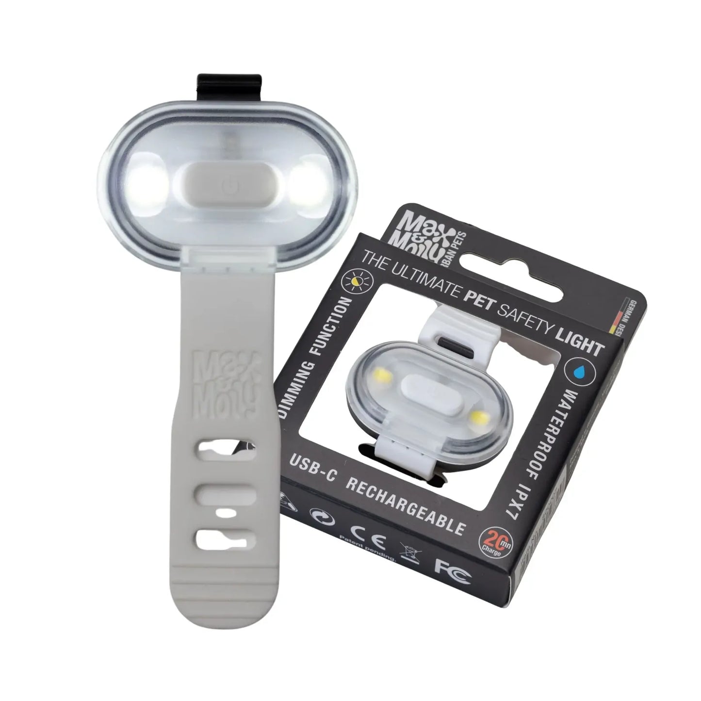 Max & Molly Matrix Ultra Led - Safety Light White