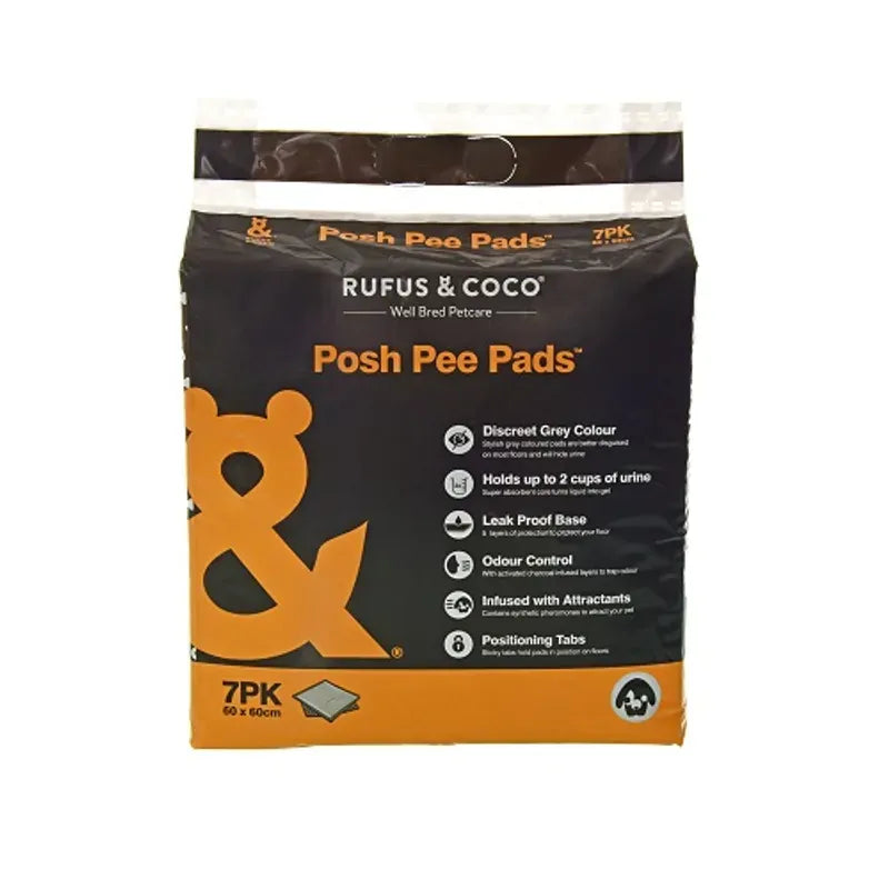 Rufus & Coco Posh Pee Pads 7 Pack