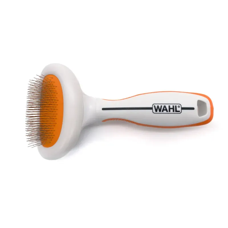 Wahl Orange/White Metal Slicker Small
