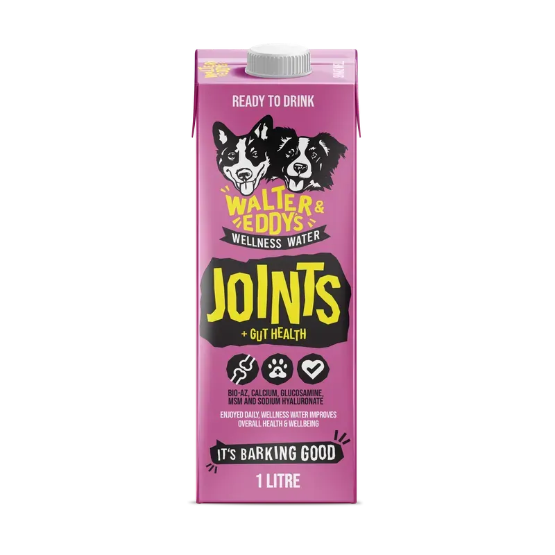 Walter & Eddys Wellness Water Joints+Gut Health 1L 6Pk