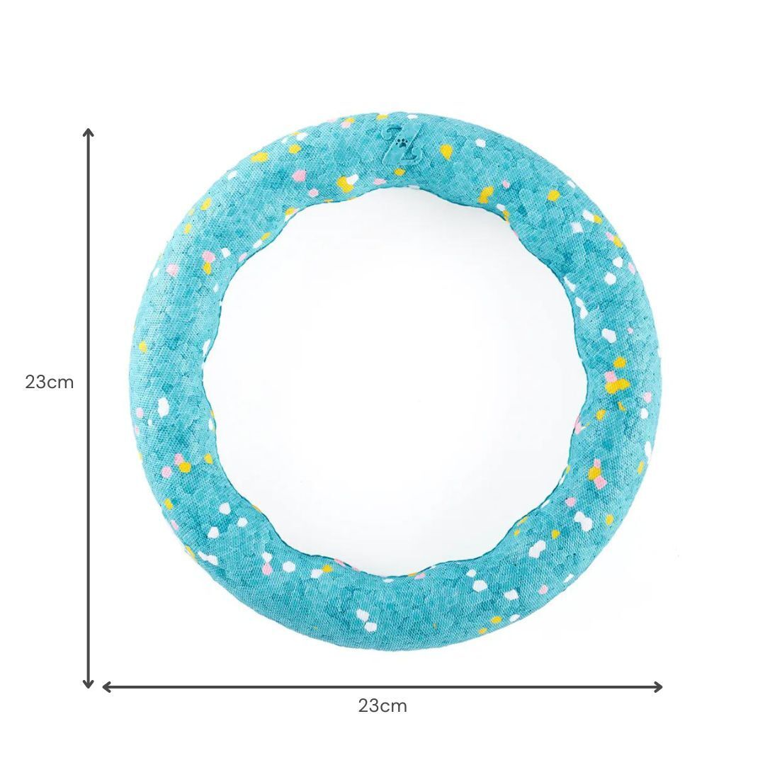 Zippy Paws AirTuff Puncture Resistant Floating Dog Toy - Ring