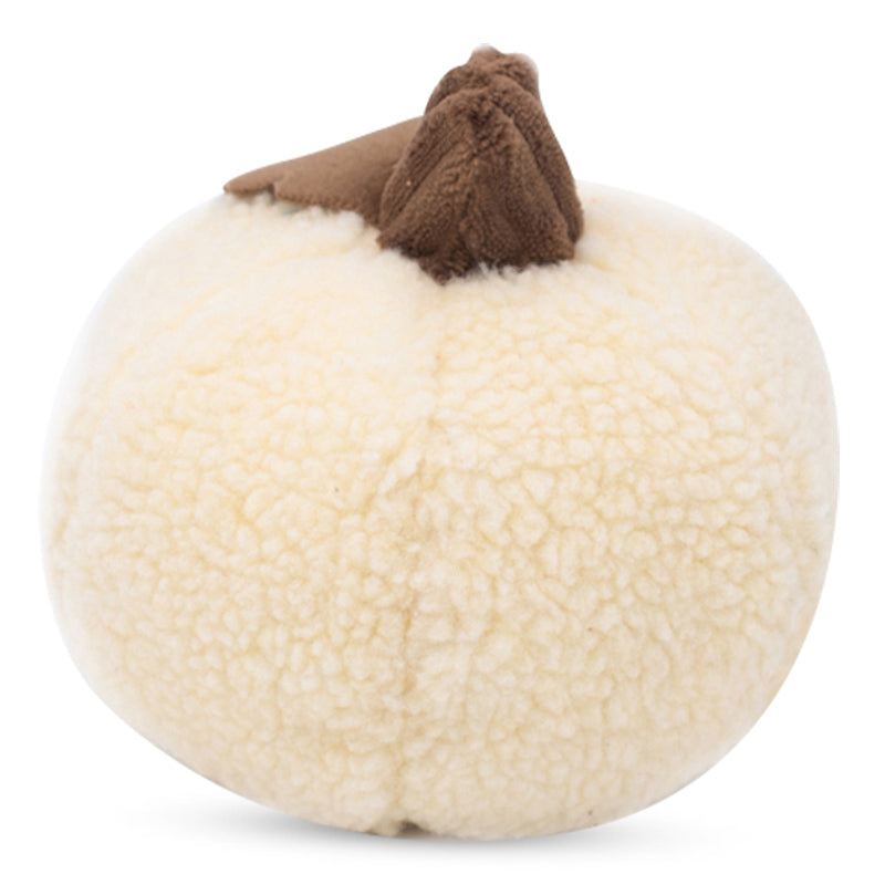 Zippy Paws Plush Squeaker Dog Toy - Halloween Jumbo Pumpkin - Fleece