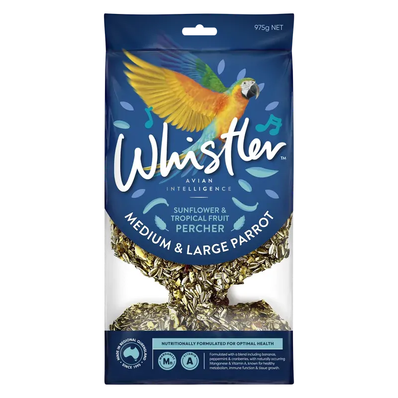 Whistler seed bird food bag for medium and large parrots