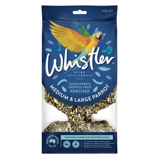 Whistler seed bird food bag for medium and large parrots