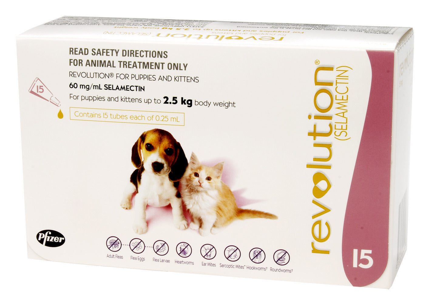 Revolution for Puppies & Kittens Mauve 15 Pack